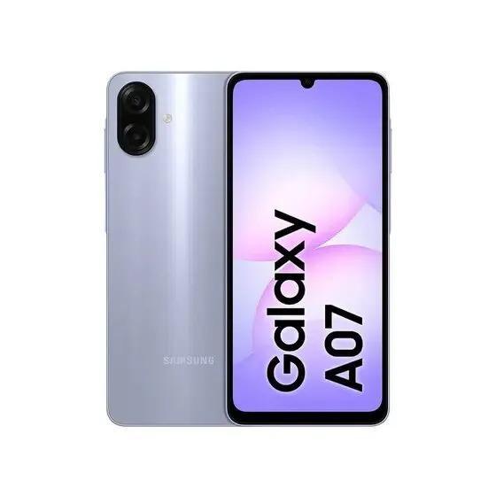 Smartphone Samsung Galaxy A07, 256GB, 8GB RAM, Câmera 50MP + Selfie 8MP, Tela 6,7" - Violeta