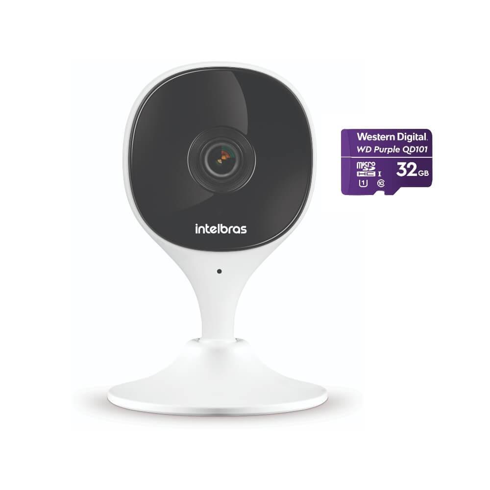 Câmera IP IR Wi-Fi Full HD - Imx C com MicroSD 32GB