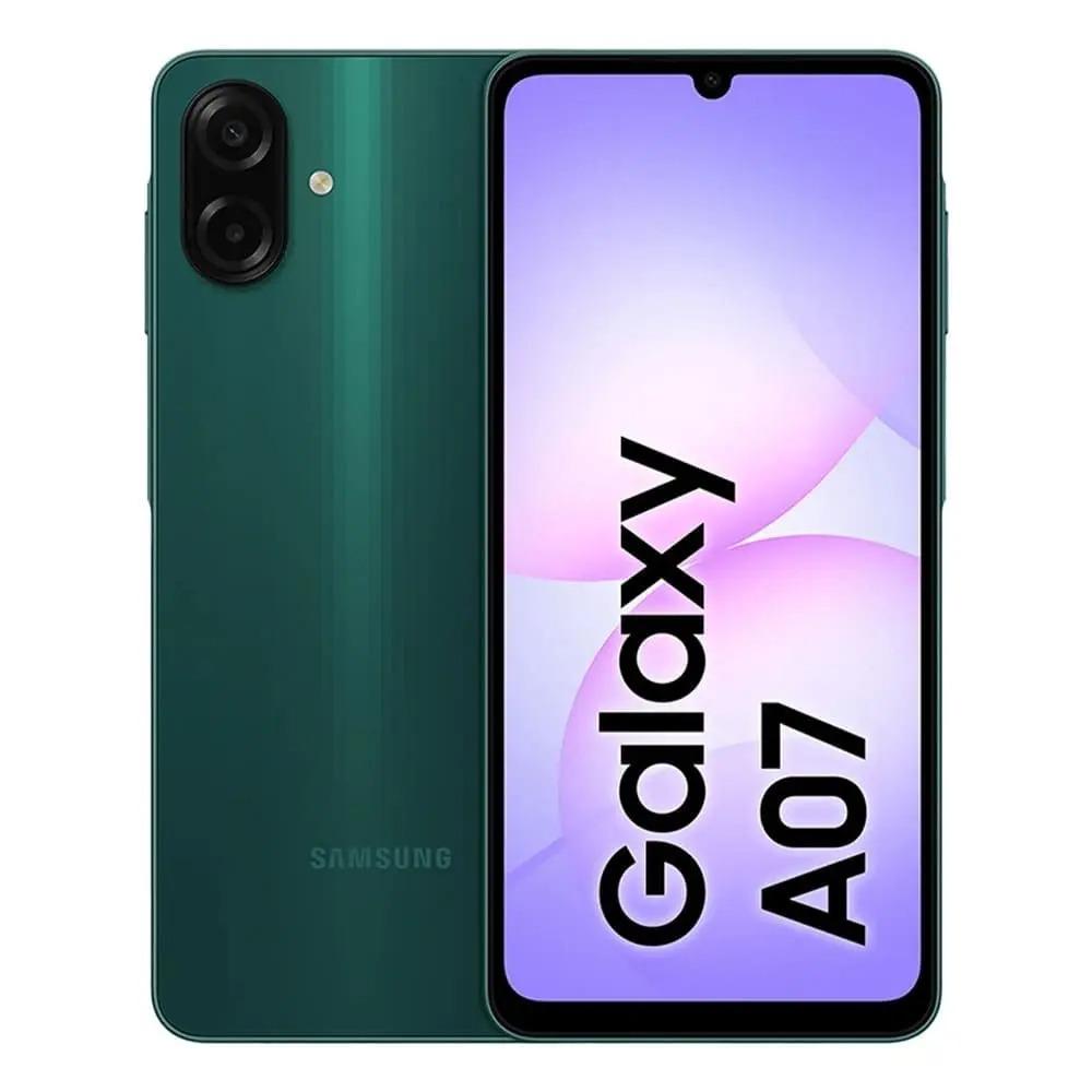 Smartphone Samsung Galaxy A07, 256GB, 8GB RAM, Câmera 50MP + Selfie 8MP, Tela 6,7" - Verde