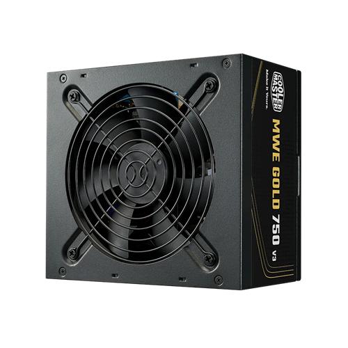 Fonte Cooler Master ATX 3.1 750W Mwe Gold 750 V3 PFC Ativo 80 Plus Gold com Cabo de Força