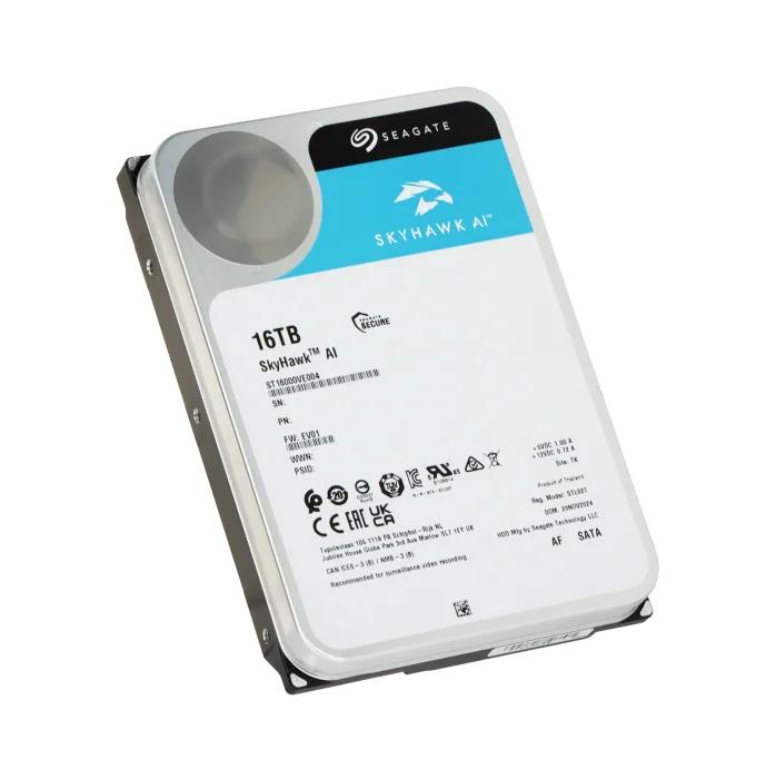 Hard Disk SATA III 16TB 7200RPM 512MB Seagate Skyhawk AI