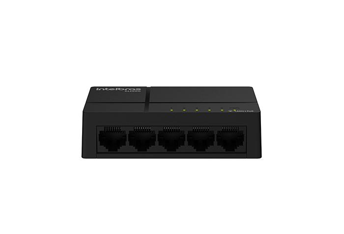 Switch Não Gerenciavel, 5P 10/100/1000 Mbps RJ45 POE Passivo, S1105G - Intelbras