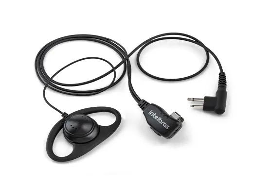 Fone de Ouvido para Radio Comunicador Af 6000 D Preto Intelbras