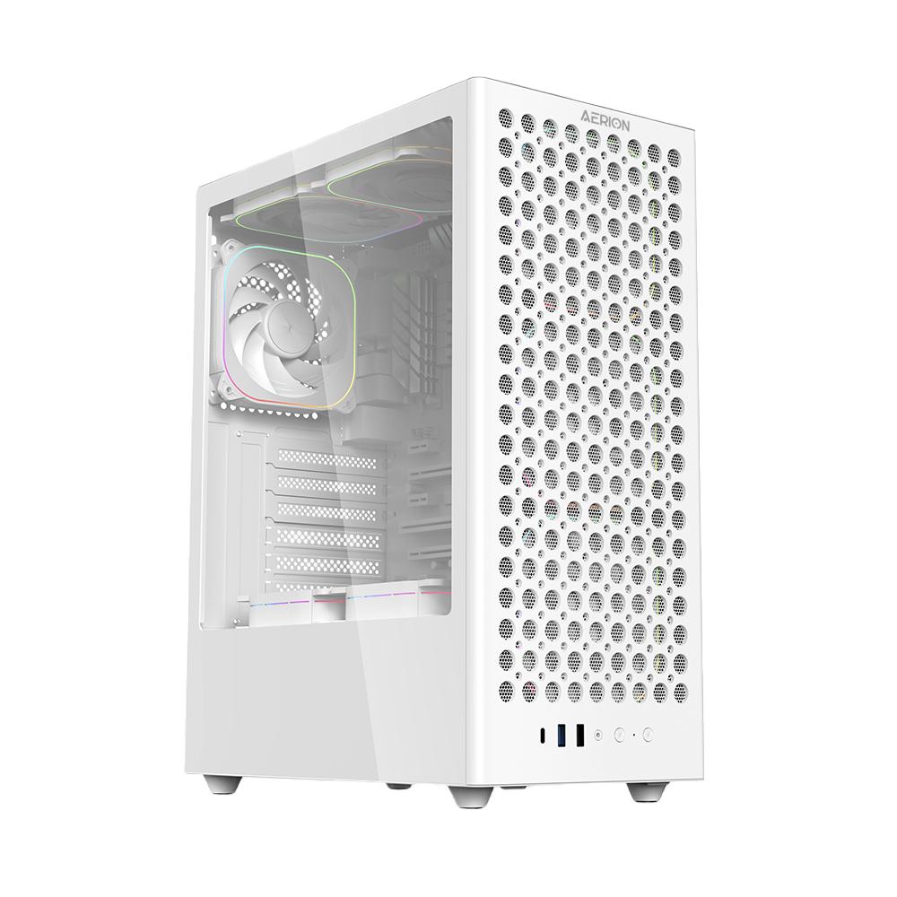 Gabinete Gamer Aerion Arch III sem Fan GAB110 - Branco