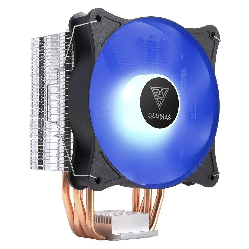 Cooler para Processador Gamdias Boreas E1-410 Blue LED Azul 120mm Intel/AMD