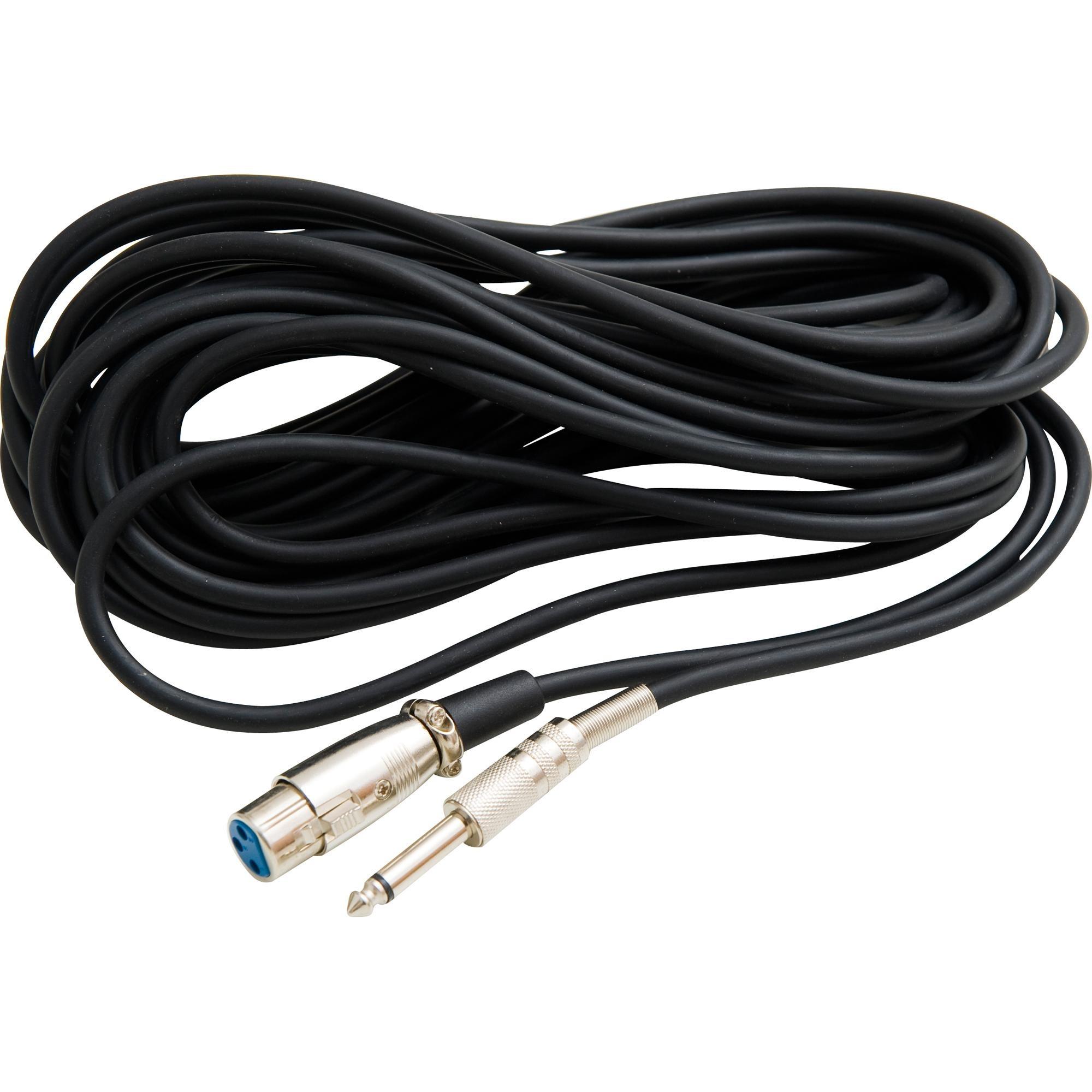 Cabo para Instrumento Xlr(f) x P10 5m CBMC0001 Preto Storm