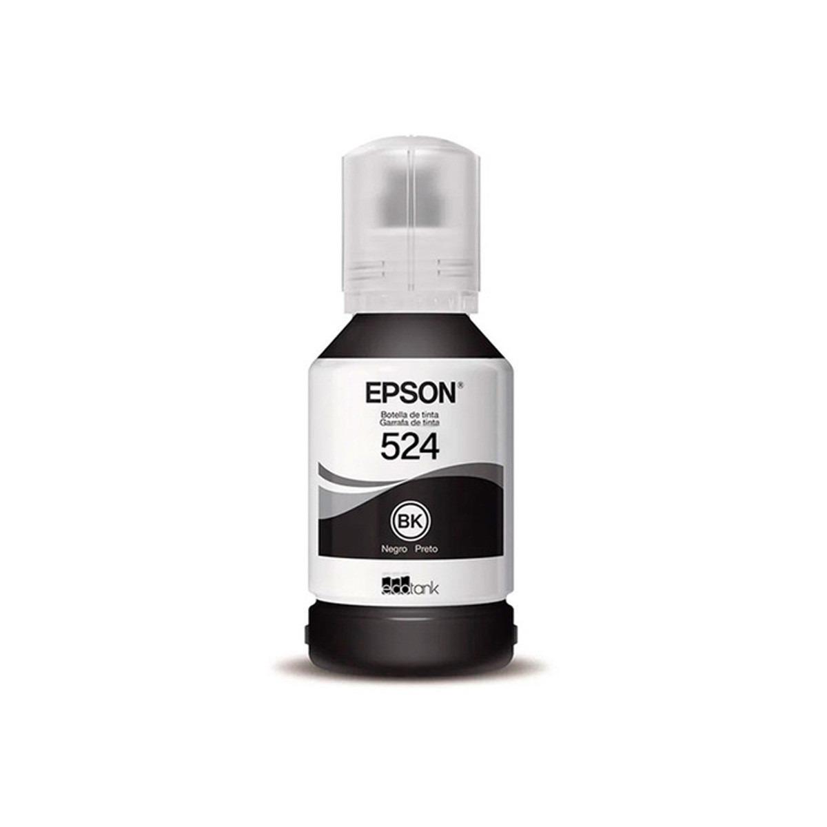 Refil de Tinta Epson T524120 Preto 127ml
