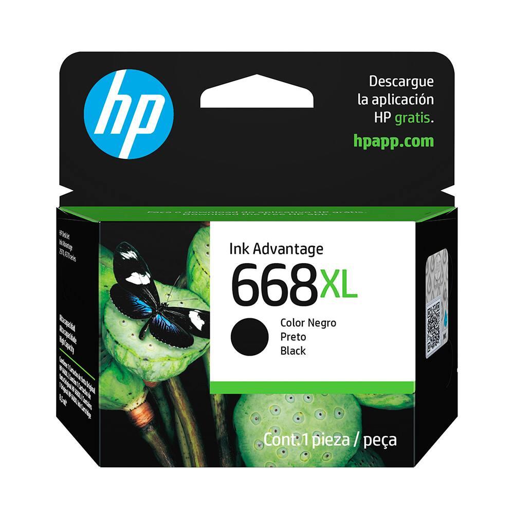 Cartucho de Tinta HP 668XL Preto Advantage Original