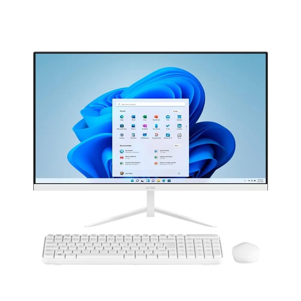 Desktop All In One Ultra I3 10110U 4GB SSD 128GB Branco - UB842