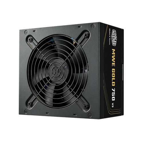 Fonte ATX 3.1 750W 80 Plus Gold Cooler Master Mwe V3 PFC Ativo sem Cabo de Força