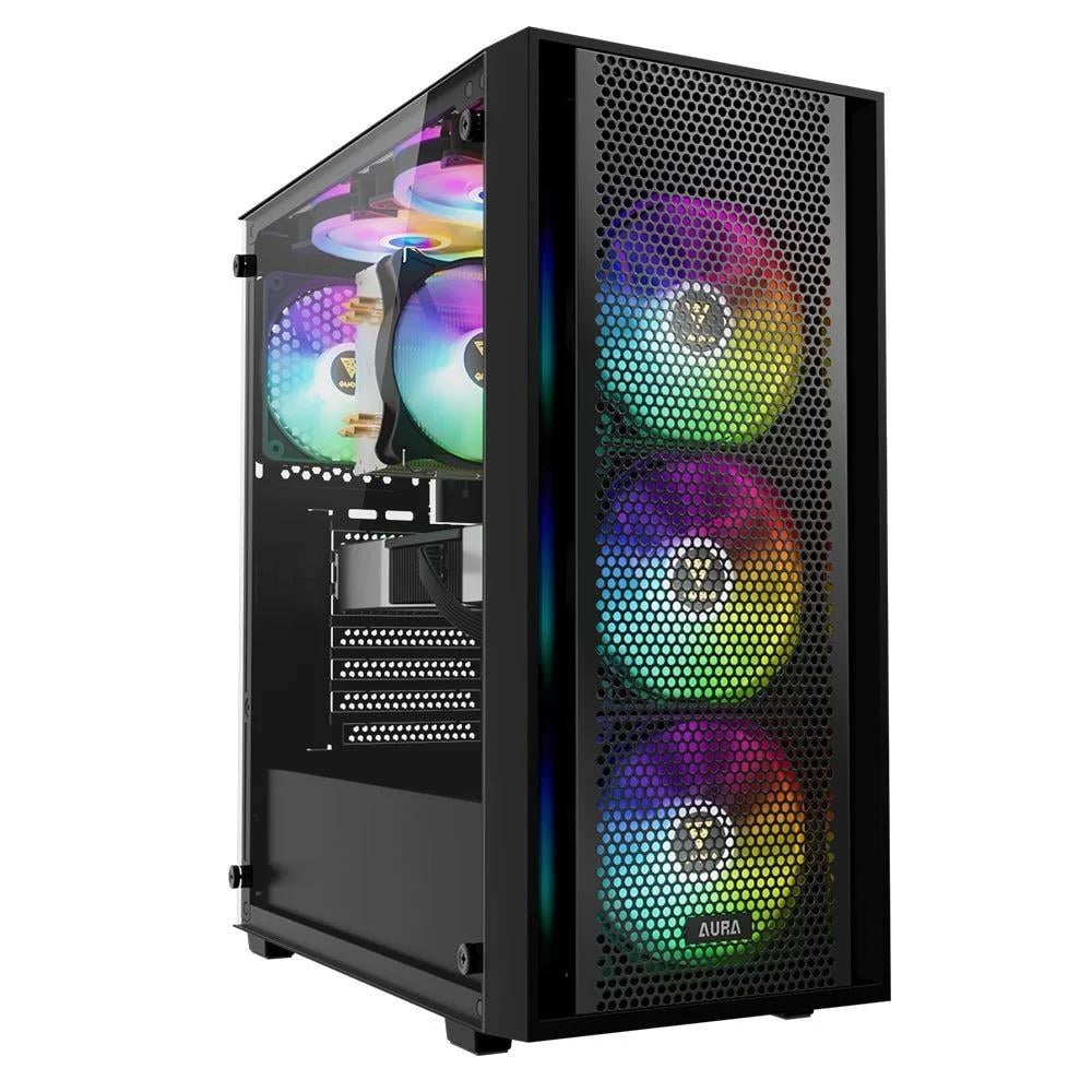 Desktop KDR Gamer i5-12400F 16GB DDR4 1TB SSD RTX 5060 8GB Fonte 650W sem Sistema