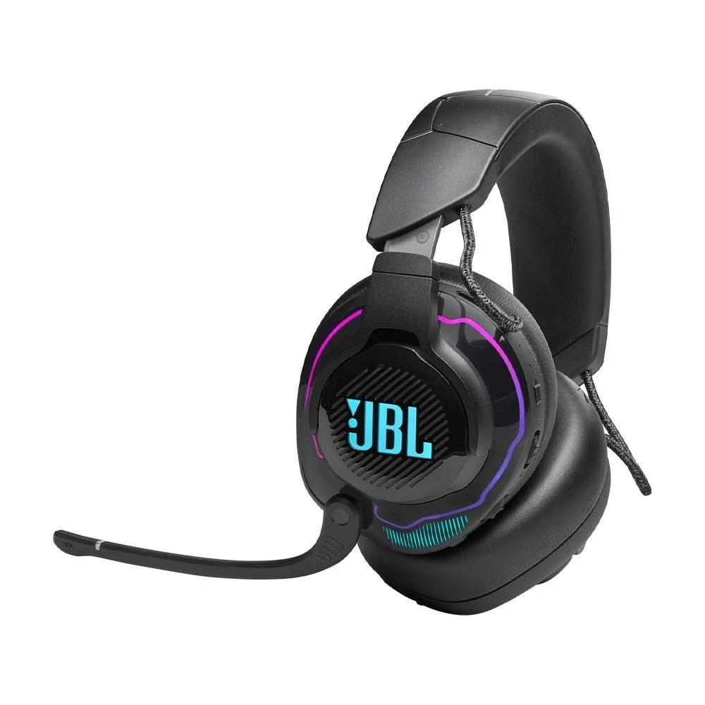 Headset Gamer JBL Quantum 910 Preto, Wireless RGB, Hi-Res e ANC, PS5 e PC, JBLQ910WLBLK
