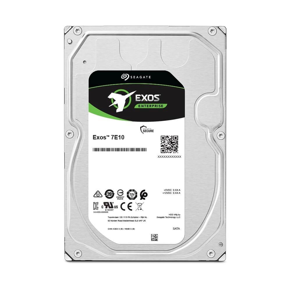 Hard Disk SATA III 4TB Seagate Exos 7E10 7200RPM 256MB 512N 3,5" para Servidor