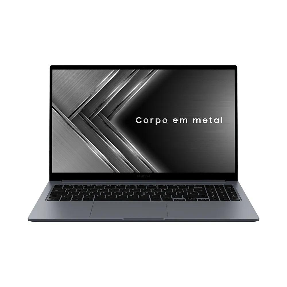 Notebook Samsung Galaxy BOOK4, i7-1335U, 16GB, 512GB SSD, Iris Xe, 15,6" FHD, Windows 11 Home-Cinza