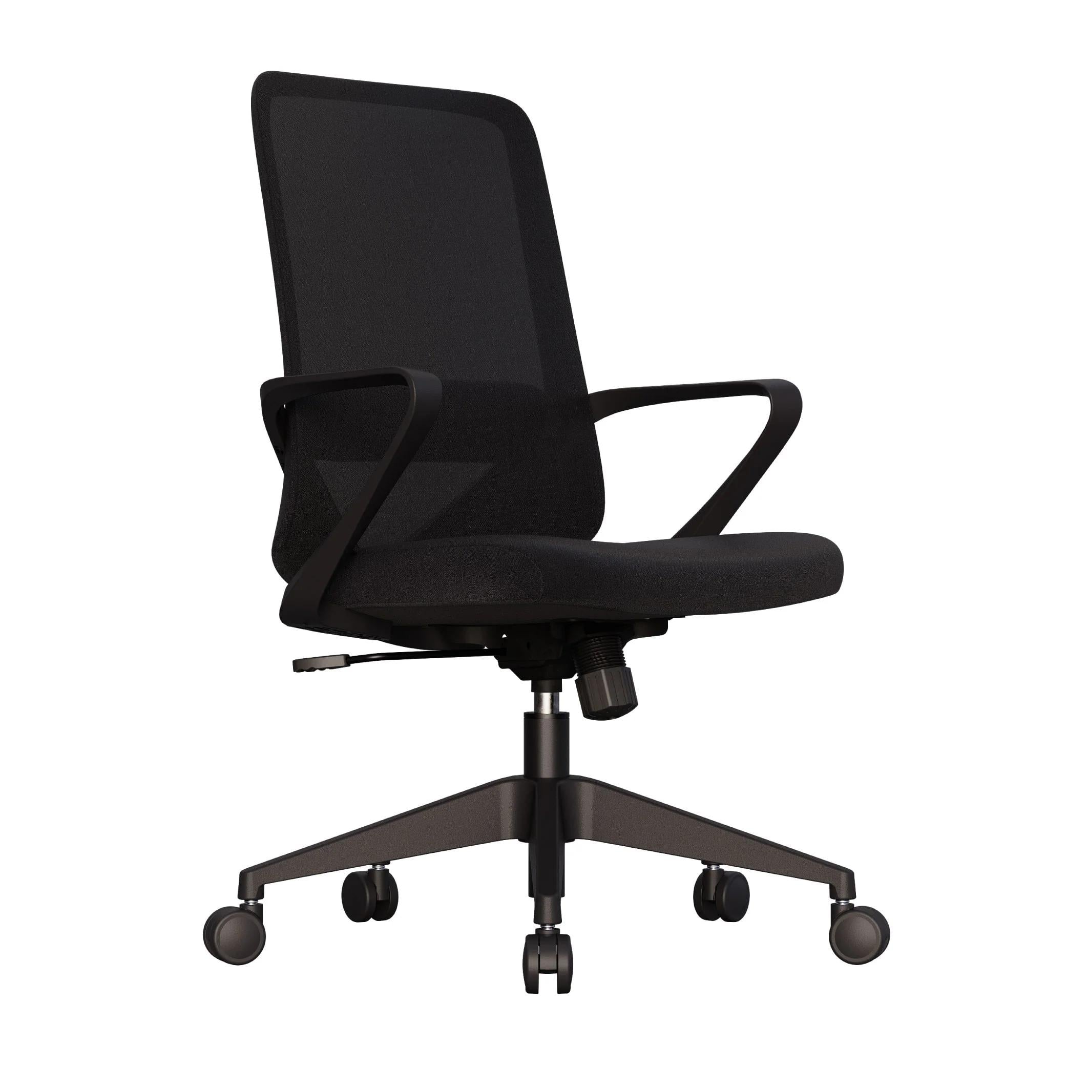 Cadeira de Escritório Elements Ergonômica Lira Preto