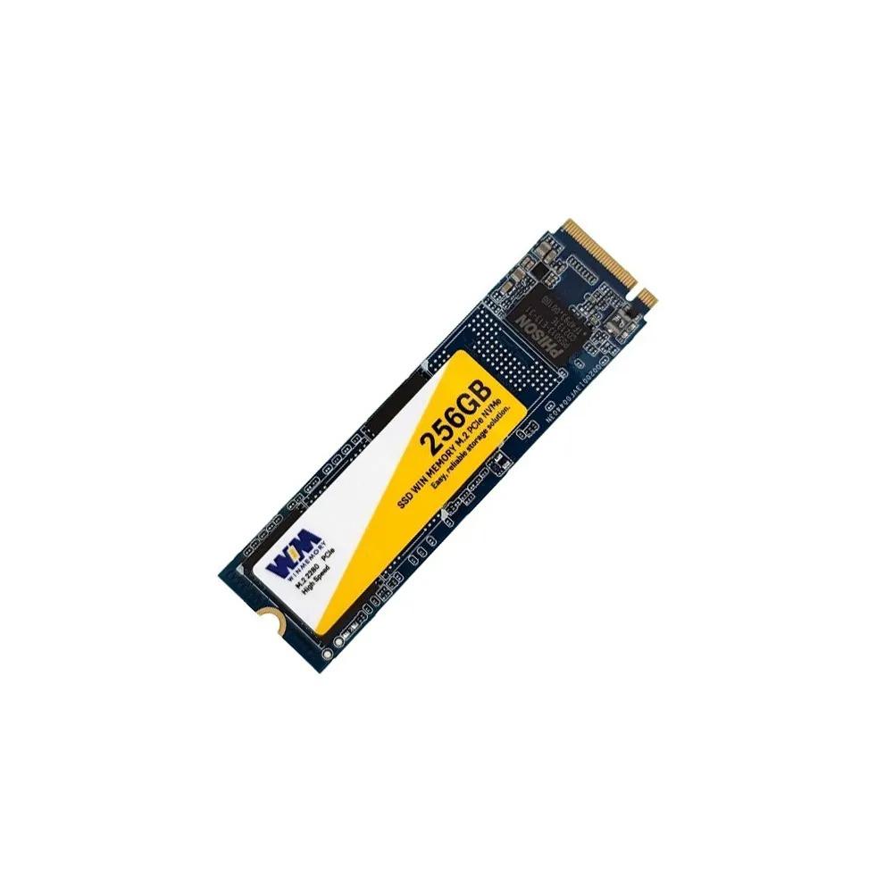 SSD M.2 NVMe 256GB, Winmemory, Leitura 2100MB/s e Gravação 1300MB/s, SWG256G