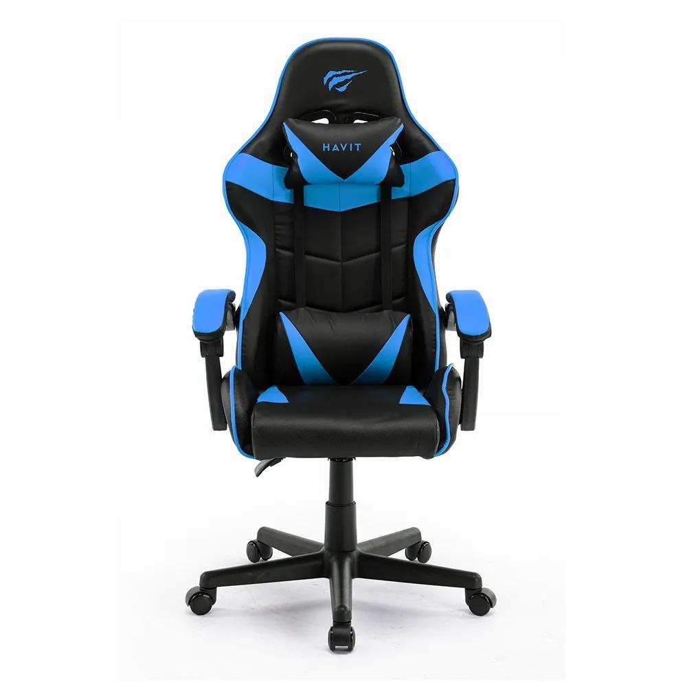 Cadeira Gamer Havit GC933 Preto e Azul