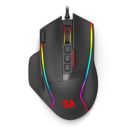 Mouse Gamer Redragon Swain RGB V2 M915-RGB V2 - 9 Botões Programáveis 26000 DPI