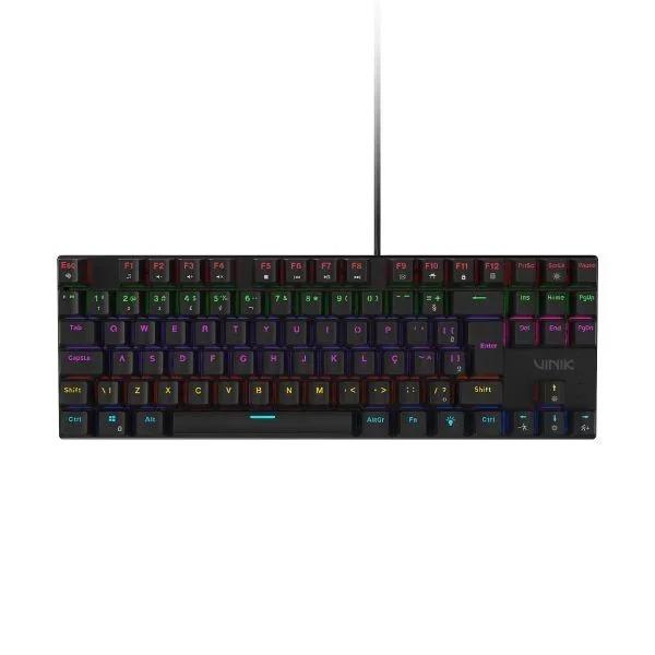 Teclado Mecânico 75% Vinik Anihi Tkl - Switch Red - LED Rainbow – ANIHI75RD