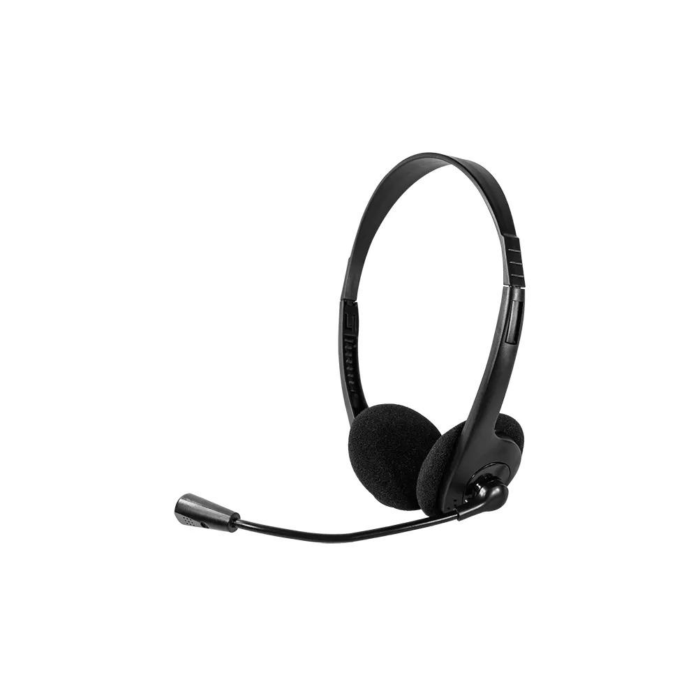 Headset com Microfone HF100FIO, Conexão P2, Preto, PH002 - Multilaser