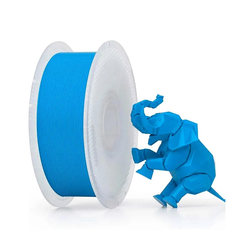 Filamento Impressora 3D Pla Basic Bambu Lab 1.75mm 1kg, Tecnologia Rfid, Linha A00 Ciano A00-B8