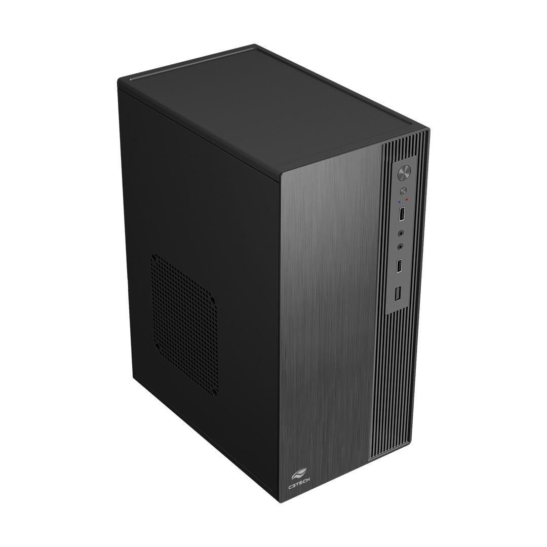 Gabinete Micro-ATX MT-37BK com Fonte 200W - C3 Tech