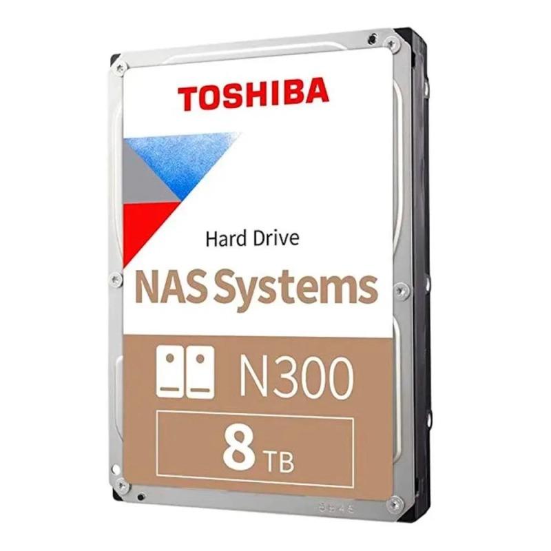Hard Disk Toshiba N300 SATA III 8TB 7200RPM 512MB Cache 3,5" NAS