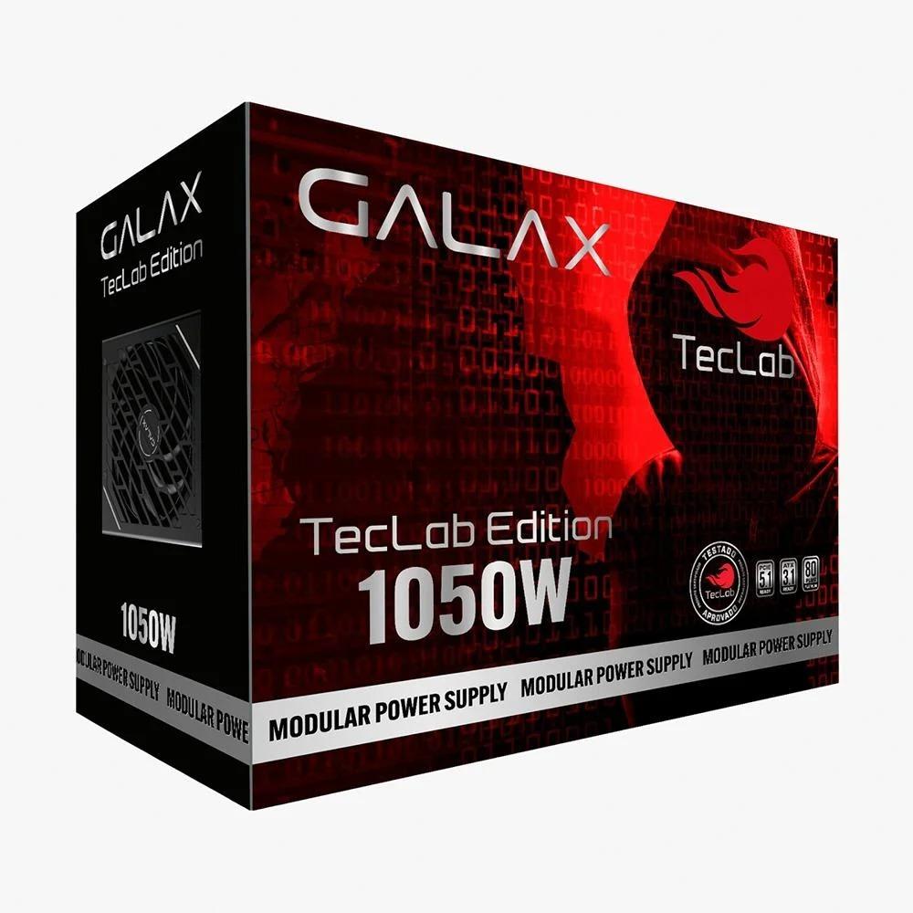 Fonte ATX Galax Teclab Edition, TL 1050W, 80 Plus Platinum, ATX 3.1, Full Modular