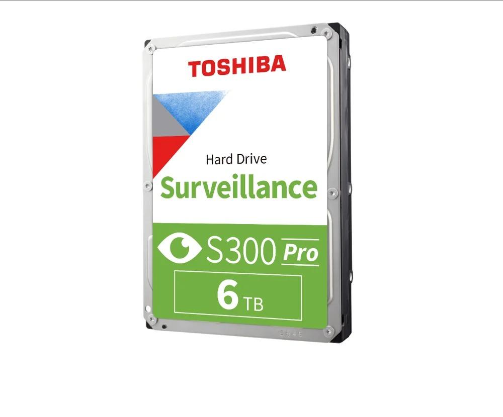 Hard Disk Toshiba 6TB S300 Pro SATA III 5400RPM 256MB 3,5" para DVR