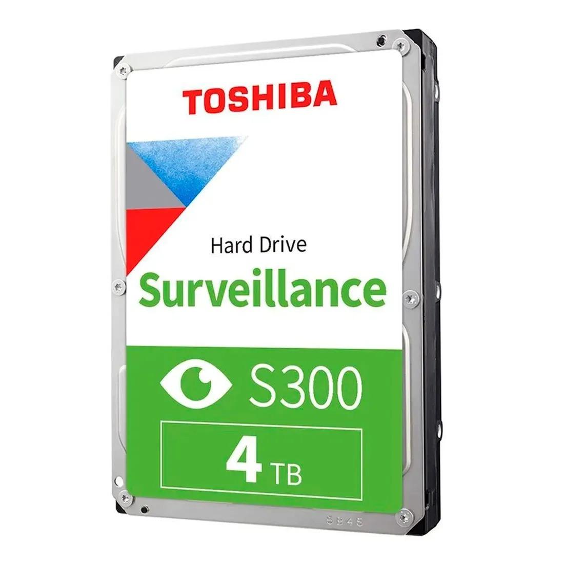 Hard Disk Toshiba 4TB S300 SATA III 5400RPM 256MB 3,5" para DVR