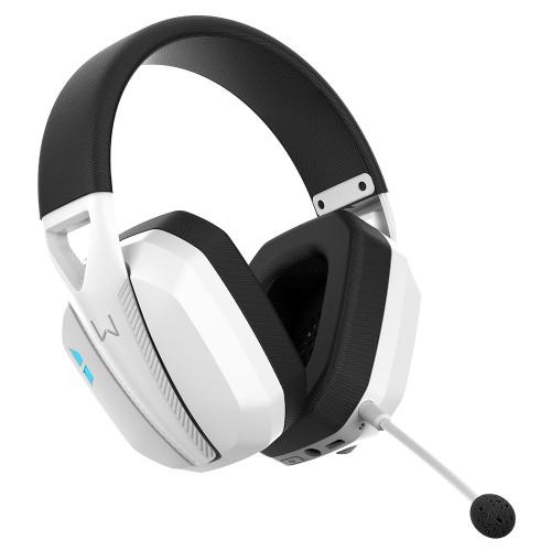 HEADSET GAMER SEM FIO WARRIOR BALDER BLUETOOTH/USB/P3 MICROFONE REMOVIVEL BRANCO - PH703