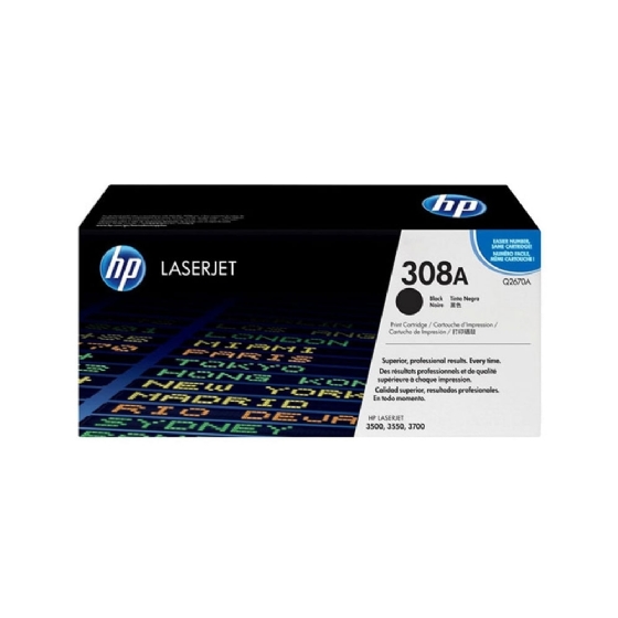 Toner HP Preto Q2670A 6000pág (308A)