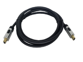 Cabo HDMI x HDMI 2.1 8K, 3m, 60Hz, HDR Dinamico, Gold, CBH.44201, Preto - GV Cabos
