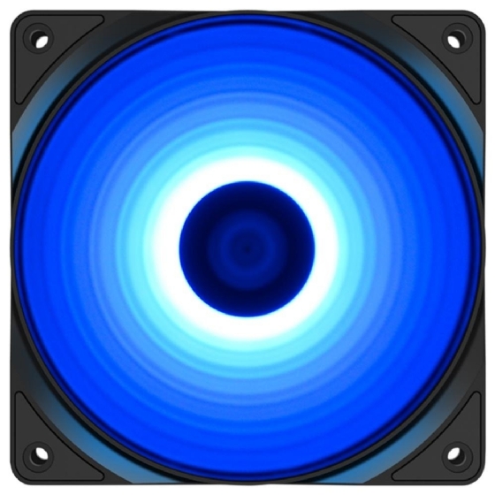 Cooler Fan para Gabinete 120mm Deepcool RF120 LED Azul