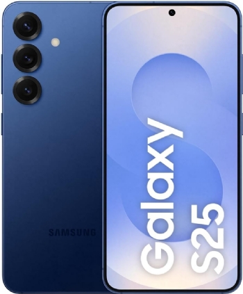 Smartphone Samsung Galaxy S25 5G Azul Marinho, 256GB, 12GB de RAM, Tela Amoled 6.2" FHD+ 120Hz