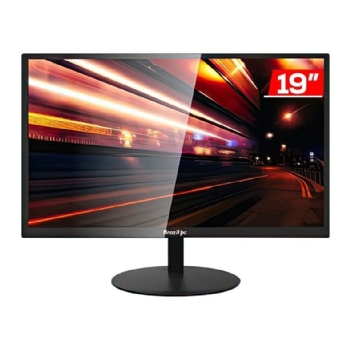 Monitor LED 19" 1440x900 TN 5ms HDMI/VGA VESA 100x100 Preto - Brazil PC