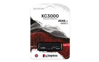 SSD M.2 NVMe 2TB KC3000 2280 PCI-e 4.0 Leitura 7000MB/s Gravação 7000MB/s - Kingston
