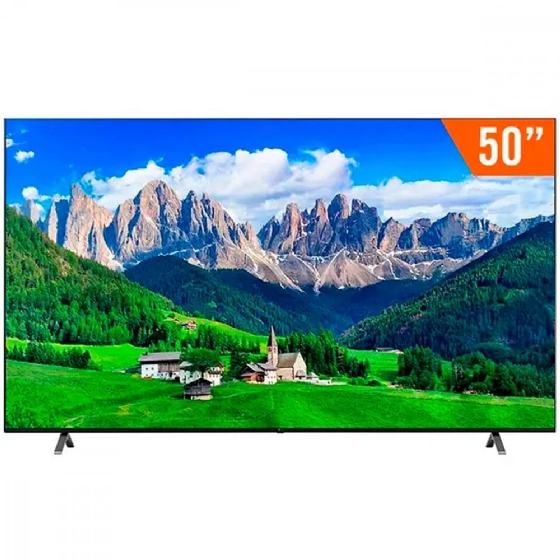 Smart TV LG 50" LED 4K UHD 50TU801C, HDMI/USB, Wi-Fi/bluetooth, Thinq AI, webOS 24, Modo Hotel