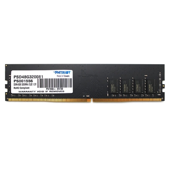 Memória 8GB DDR4 3200MHz CL22 1.2V Patriot Signature para Notebook