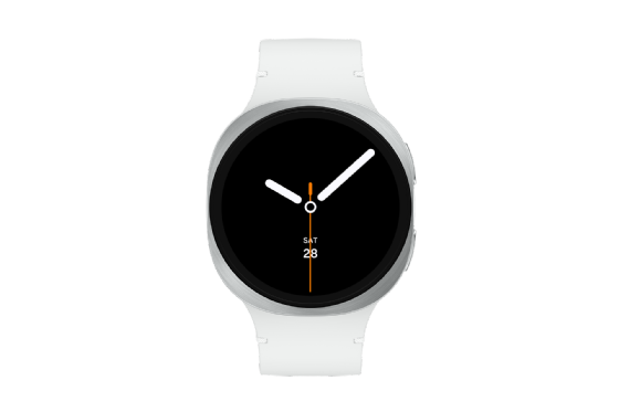 Relógio de Pulso Samsung Galaxy WATCH8, 44mm, LTE, Bluetooth, Display de 1.47", Galaxy IA, Prata