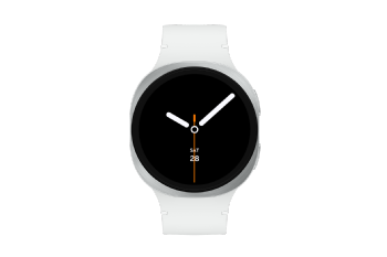 Relógio de Pulso Samsung Galaxy WATCH8, 44mm, LTE, Bluetooth, Display de 1.47", Galaxy IA, Prata