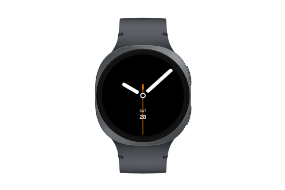 Relógio de Pulso Samsung Galaxy WATCH8, 44mm, LTE, Bluetooth, Display de 1.47", Galaxy IA, Grafite