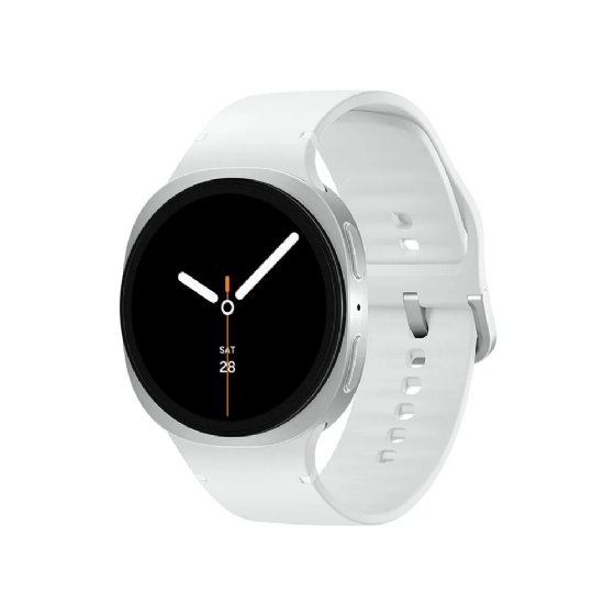 Relógio de Pulso Samsung Galaxy WATCH8, 44mm, Bluetooth, Display de 1.47", Galaxy IA, Prata