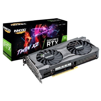 Placa de Vídeo INNO3D GeForce RTX 3060 12GB GDDR6 192-BIT Twin X2 Dual Fan, DLSS, Ray Tracing