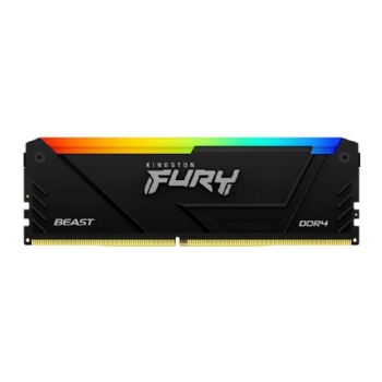 Memória 16GB DDR4 3200MHz CL16 Kingston Fury Beast RGB Xmp 3.0 para Desktop