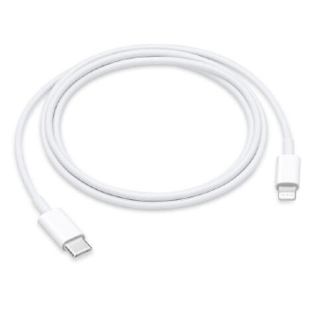 Cabo de Lightning para USB com 1m de Comprimento Branco Apple - MUQW3AM/A