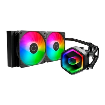 Water Cooler 240mm Masterliquid 240 Core II, ARGB, Intel/AMD - Cooler Master
