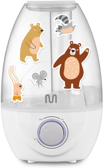 Umidificador de Ar Multi Clear Tank 2,1 Litros Compativel com Oleos Essenciais Bivolt Automático