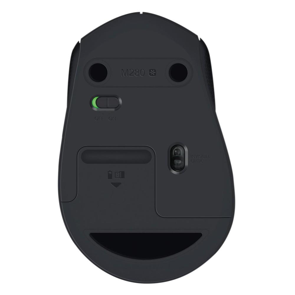 Mouse sem Fio Logitech M280 com Conexão USB e Pilha Inclusa, Preto - 910-004284