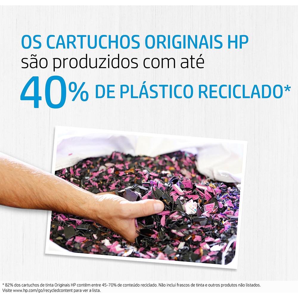 Cartucho de Tinta HP 664 Colorido Advantage Original 2ml